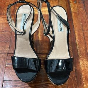 Steve Madden Black Women's Sandals